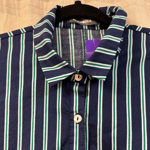 Striped and Polka Dot Tunic Dress - Alembika - Picture 4 of 6